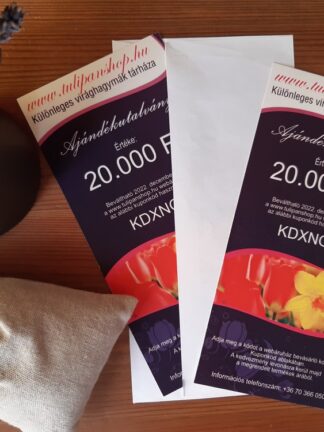 Tulipánshop ajándékutalvány